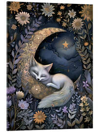 Akryylilasitaulu Moon Fox