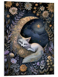 Galleritryck Moon Fox