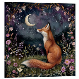 Akryylilasitaulu Woodland Fox - Dutch Lady