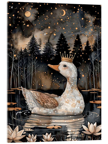 Quadro em acrílico Regal Duck