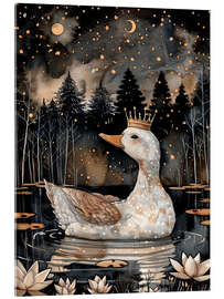 Acrylic print Regal Duck