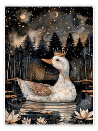 Wall print Regal Duck - Dutch Lady