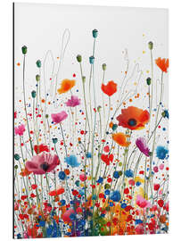Cuadro de aluminio Fiesta of Petals - Lena Owens