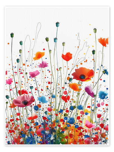 Poster Fiesta of Petals