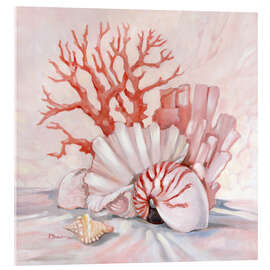 Cuadro de metacrilato Coral Still Life I - Paul Brent