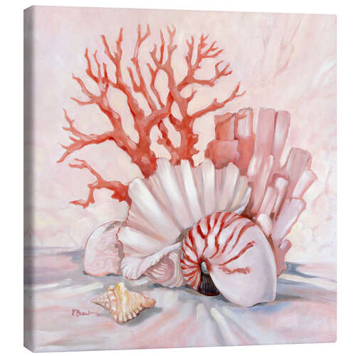 Canvas print Coral Still Life I