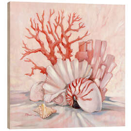 Obraz na drewnie Coral Still Life I - Paul Brent