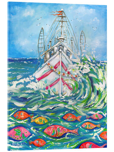 Acrylic print Nets Are Out