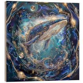 Holzbild Echos des Abgrunds