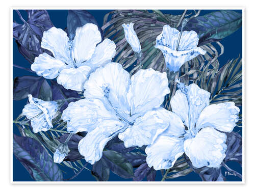Juliste Hibiscus Bunch