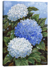 Canvas-taulu Impressions of Hydrangeas - Paul Brent