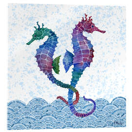 Acrylic print Seahorse - Paul Brent