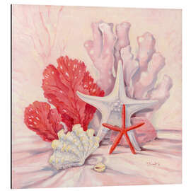 Cuadro de aluminio Coral Still Life II - Paul Brent