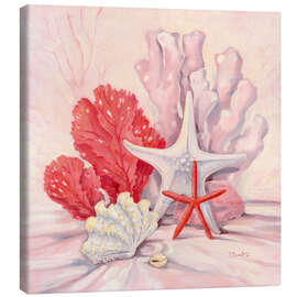 Canvas print Coral Still Life II