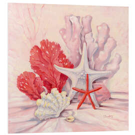 Stampa su PVC Coral Still Life II