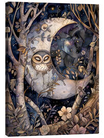 Canvas print Moon Owl