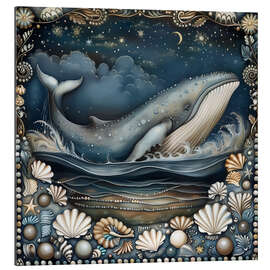 Gallery Print Wale des magischen Ozeans I