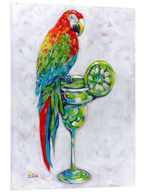 Quadro em PVC Margarita Parrot