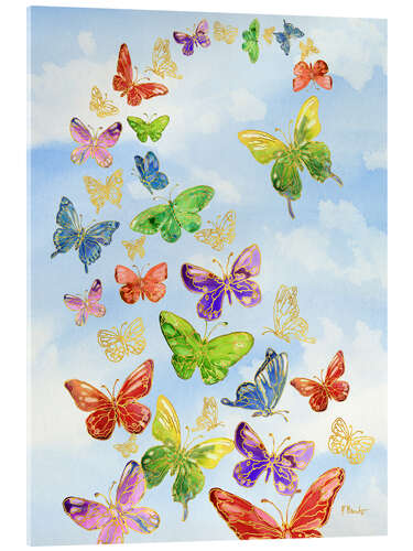 Akrylglastavla Butterfly Oasis