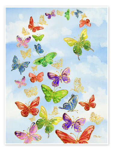 Poster Butterfly Oasis