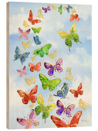 Trätavla Butterfly Oasis - Paul Brent
