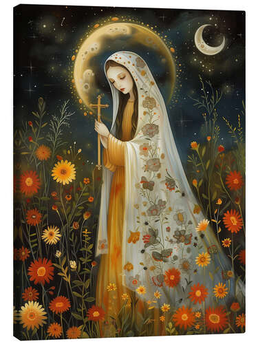 Canvastavla The Virgin Mary IV
