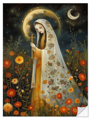 Wall sticker The Virgin Mary IV