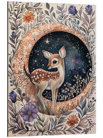 Aluminium print Moon Fawn