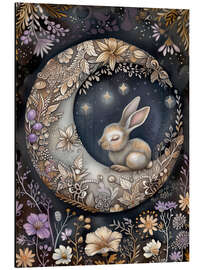 Magnettafel Mondhase