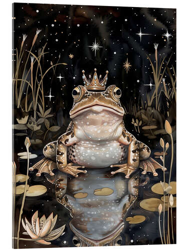 Acrylic print Royal Toad