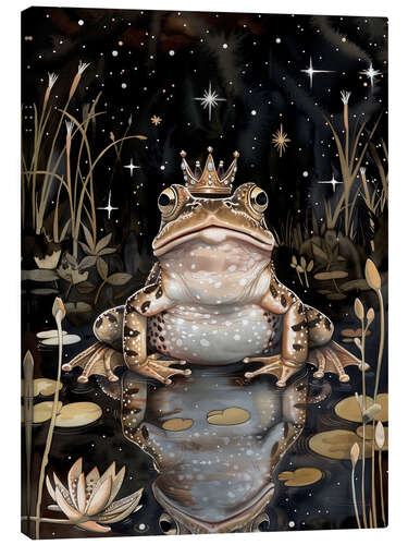 Canvas print Royal Toad