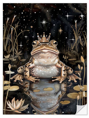 Sticker mural Royal Toad