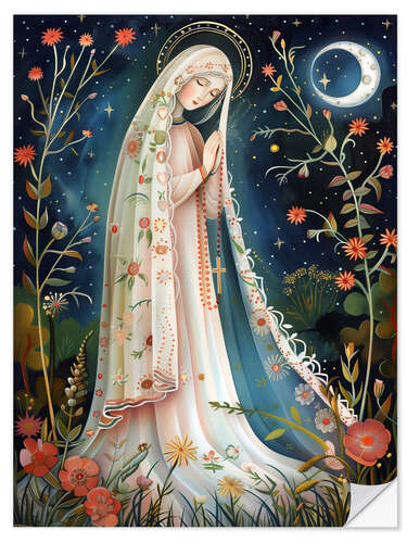 Naklejka na ścianę The Virgin Mary I