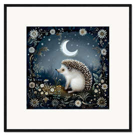 Gerahmter Kunstdruck Waldigel