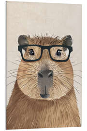 Magnettafel Schlaues Wasserschwein