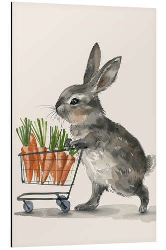Aluminium print Carrot Connoisseur II