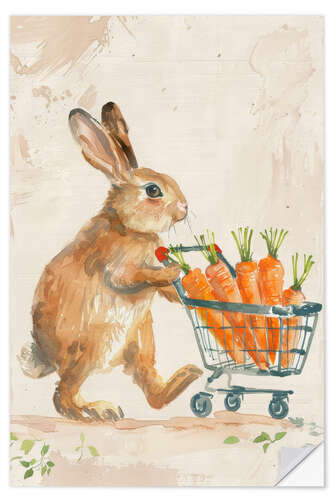 Vinilo para la pared Carrot Connoisseur I