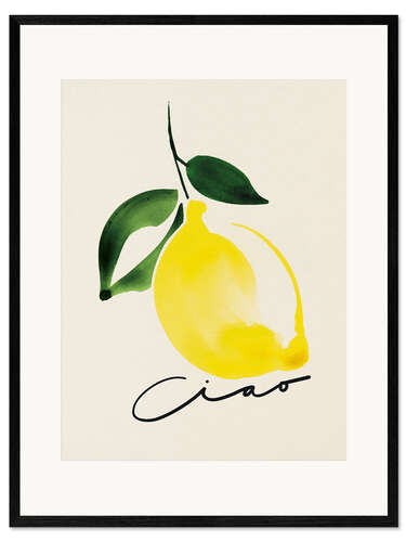 Framed art print Ciao