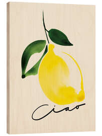 Hout print Ciao