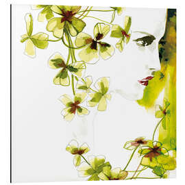 Magnettafel Kleeblatt