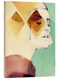 Holzbild Prisma - Ekaterina Koroleva