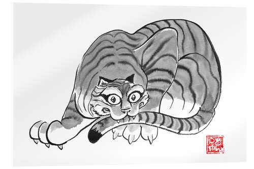 Akryylilasitaulu Japanese Tiger