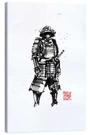 Canvastavla Samurai Armor