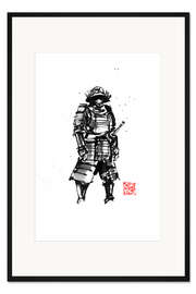 Gerahmter Kunstdruck Samurai-Rüstung