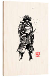 Cuadro de madera Samurai Armor