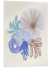 Tableau en verre acrylique Coral Reefs