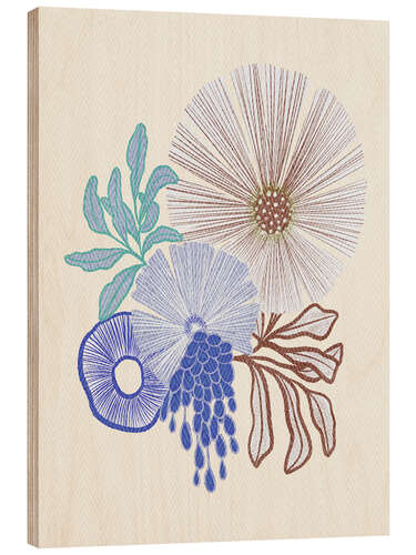 Tableau en bois Coral Reefs