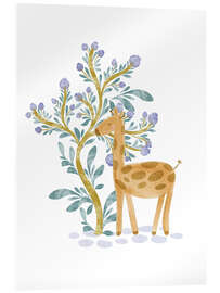 Obraz na szkle akrylowym Cute Giraffe