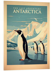 Tableau en verre acrylique Antarctica - The Last Adventure - Frank Daske