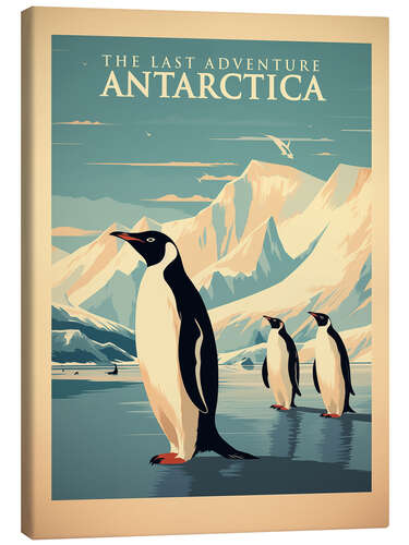 Stampa su tela Antarctica - The Last Adventure